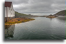 Nabrzeże w Battle Harbour::Labrador, Kanada::