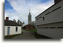 Blokhauz::Fort York, Toronto, Kanada::