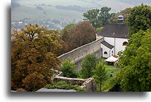Kaplica św. Andrzeja::Zamek Hukvaldy, Czechy::