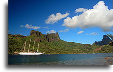 Zatoka Cooka::Moorea, Polinezja Francuska::